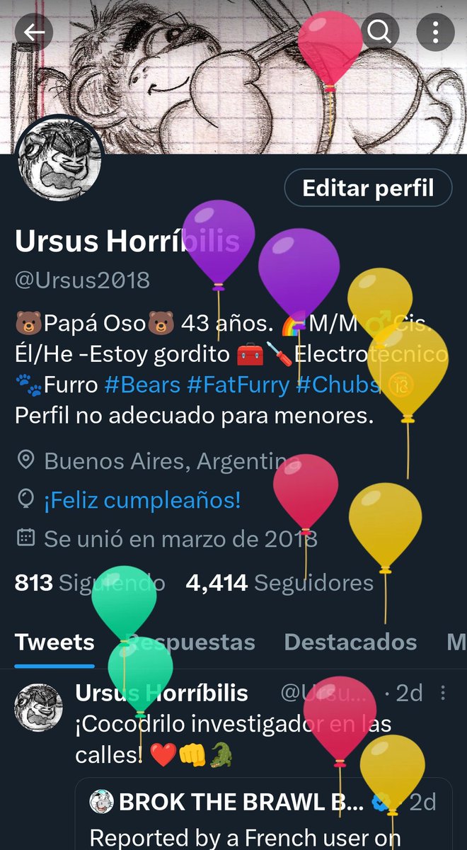 ¡Me senté en el pastel! :D ❤️ 44 añitos 🐻