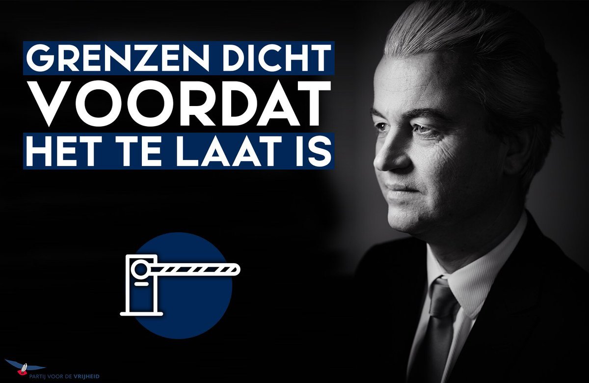 ovcned's tweet image. Volgens de VVD kunnen de NL grenzen niet dicht.

Maar de buitengrenzen van de EU wel. 

Zelfs liegen doet de VVD tegenwoordig heel slecht.

#StemPVV #grenzendicht #ASIELSTOP