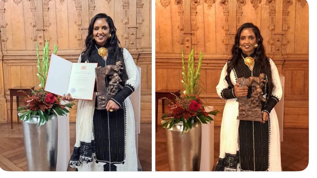 Congratulations to <a href="/MeseretHadush/">ሕውየት</a> won the 19Th  #BREMENSOLIDARITYAWARD 2025 keep going on the good work