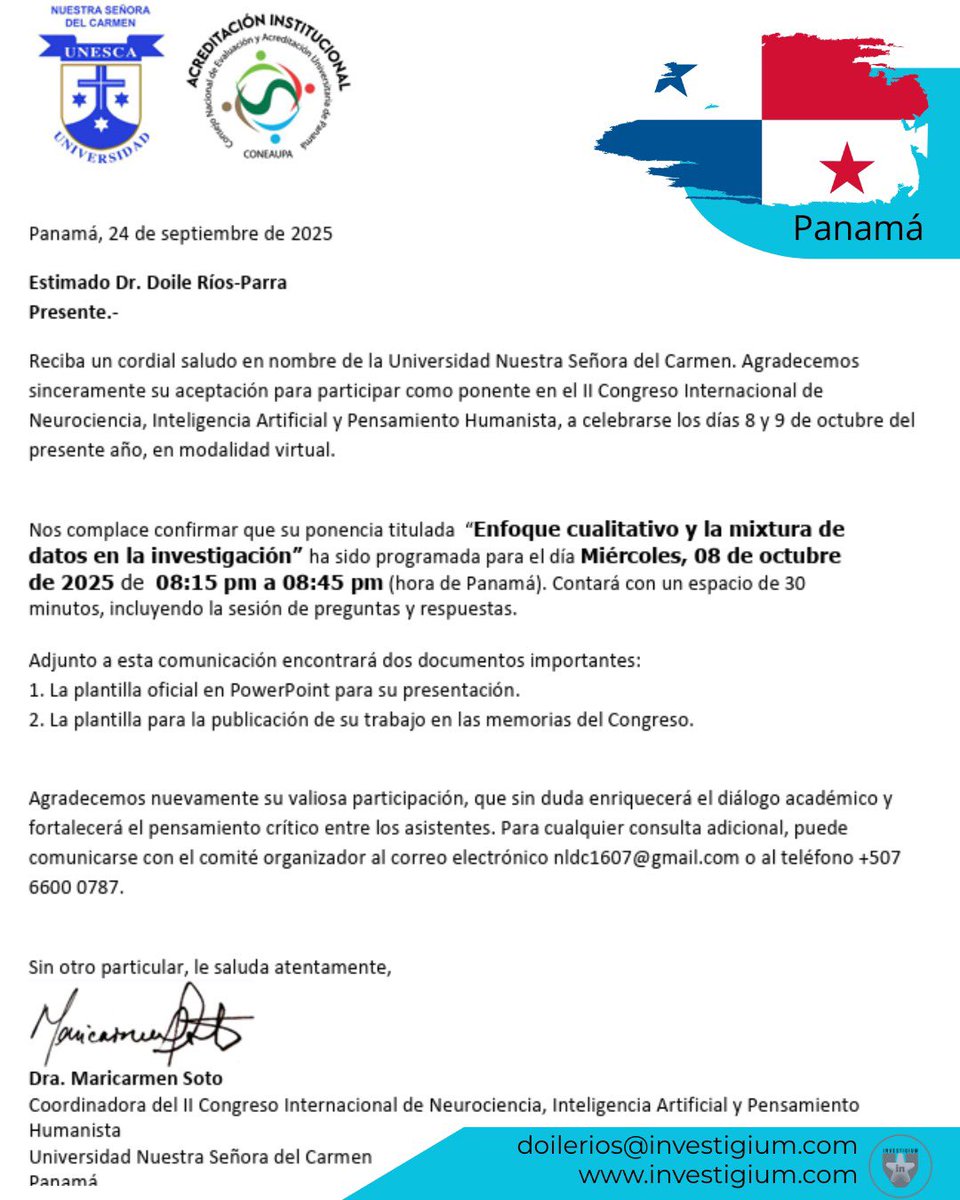 Investigium | Red de Investigadores tweet media