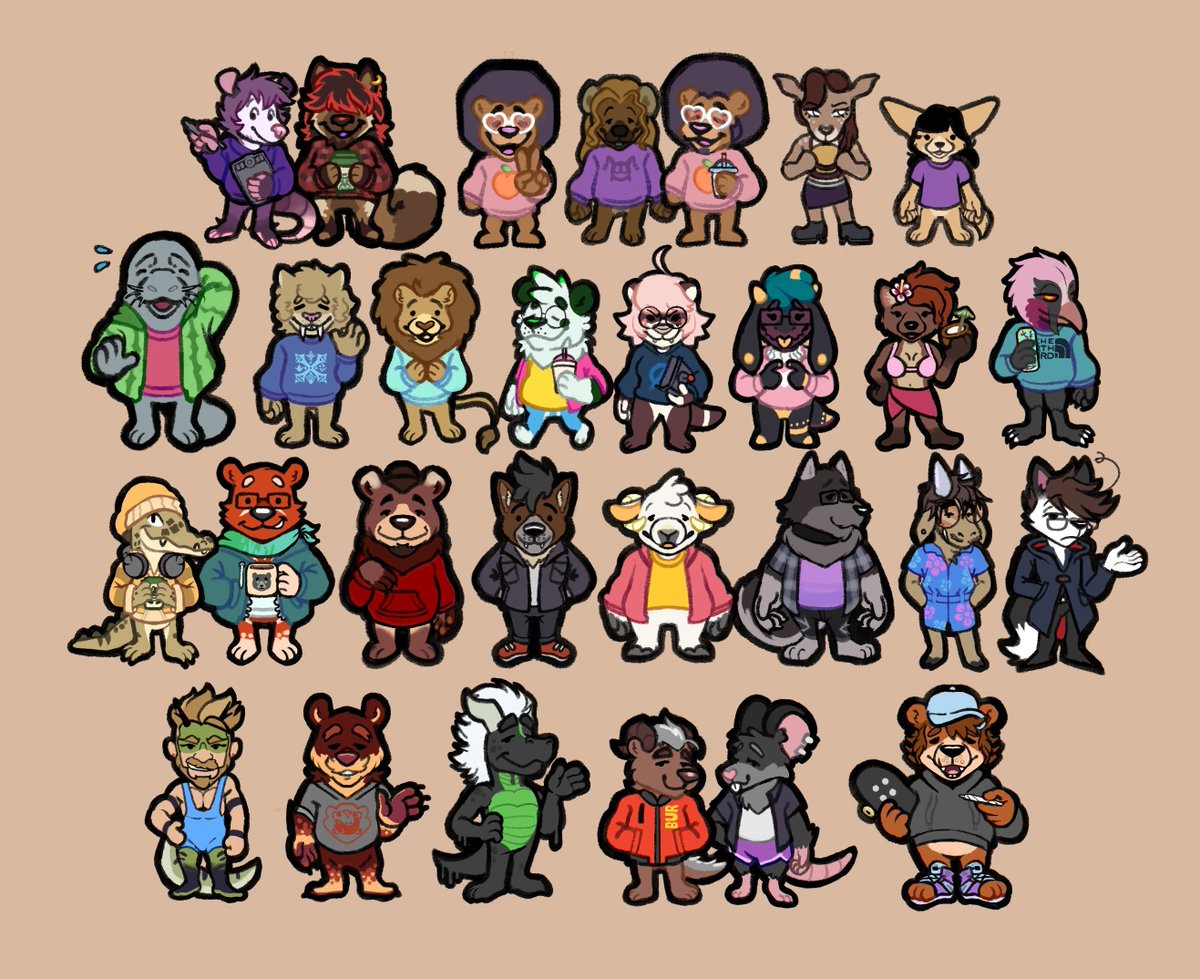 Opening up some emergency mini's for $25!

Payment thru ko-fi linked below!