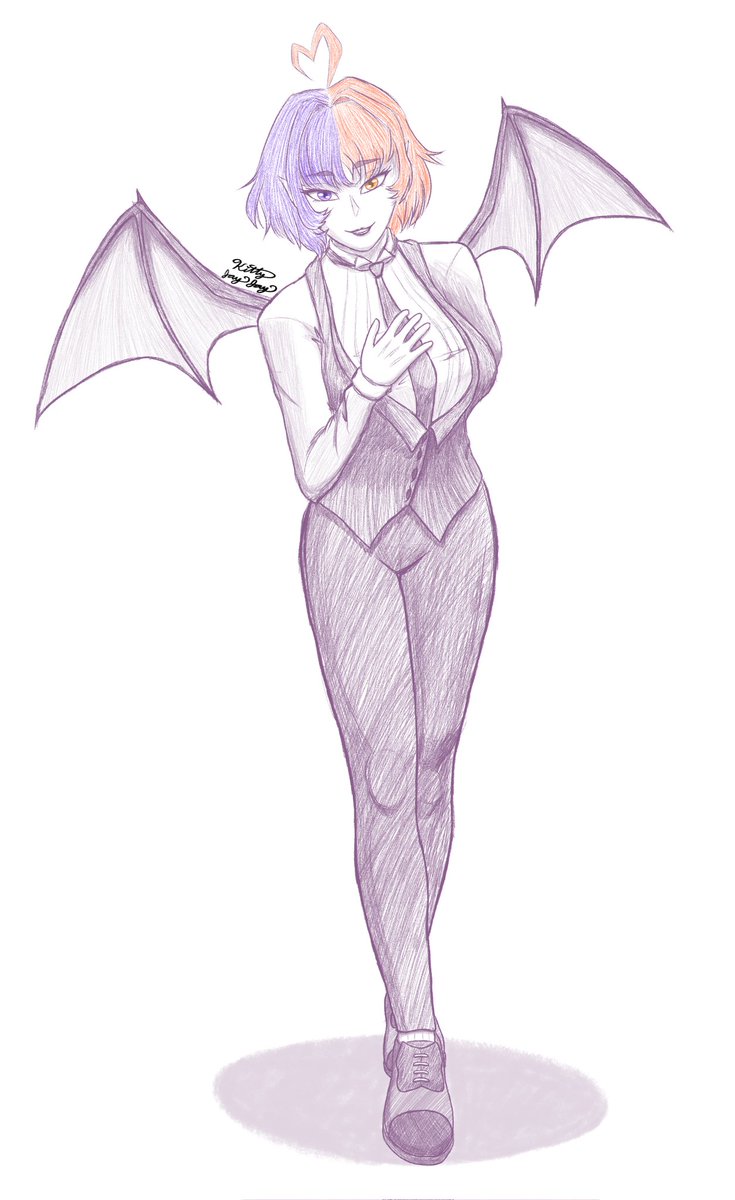 Sign me up for the next season of Black Butler 🦇

I'm ready to spill the tea and smash the plates! That's how the job works right?

#ChanticoArt 
AC: <a href="/KittyJayJay15/">The Bluest of Jays</a>