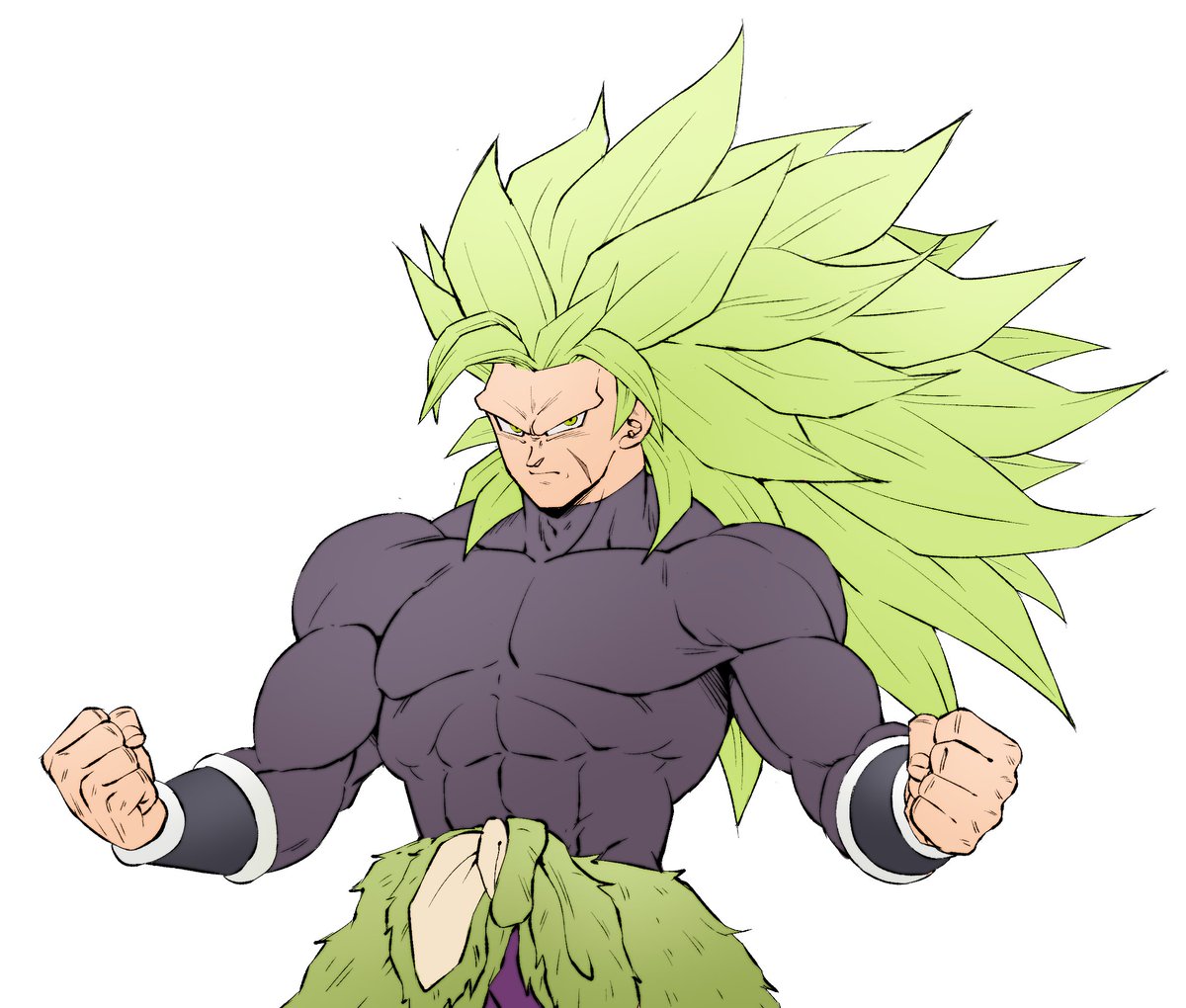 GoketerHC's tweet photo. Another take at DBS Broly https://t.co/6FjiPJJwGe