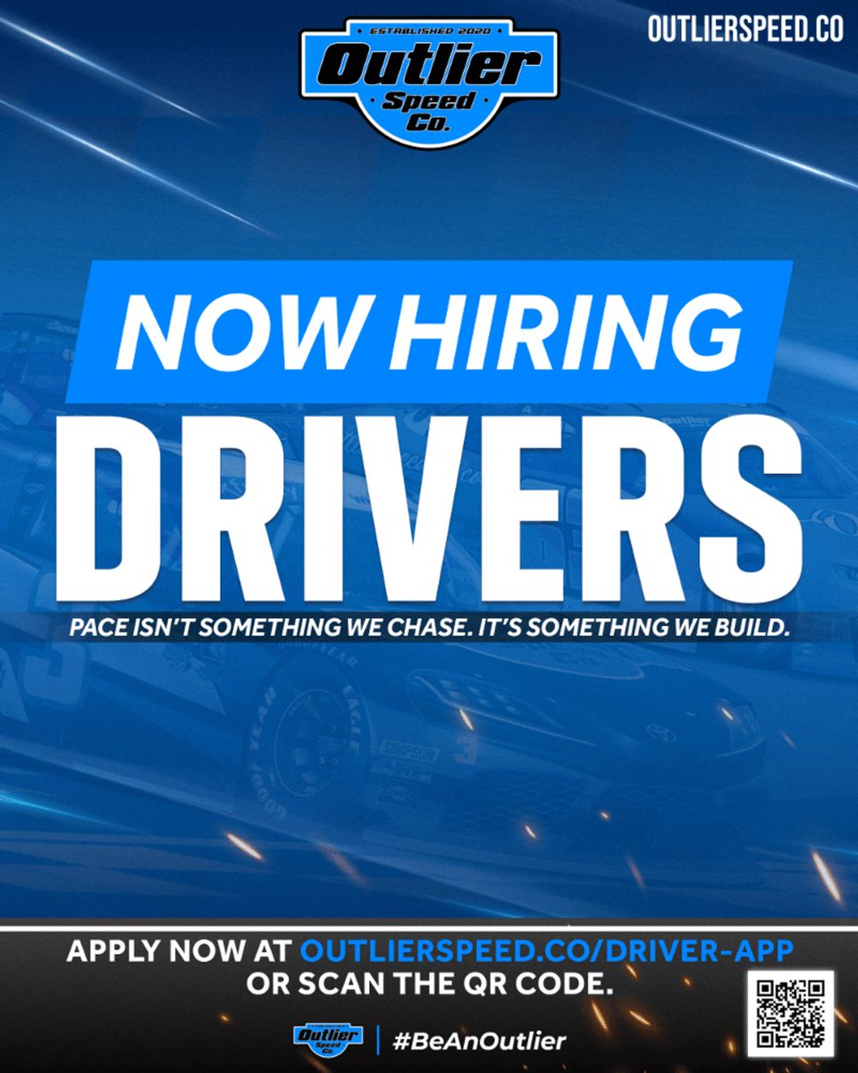Outlier Speed Co. is looking to recruit some drivers and builders!

Requirements:
Short Track: 2500+ iR
NASCAR (Currently looking for A and C Drivers: 5K+ iR
outlierspeed.co/driver-app

We're also looking for setup builders too!
outlierspeed.co/builder-app