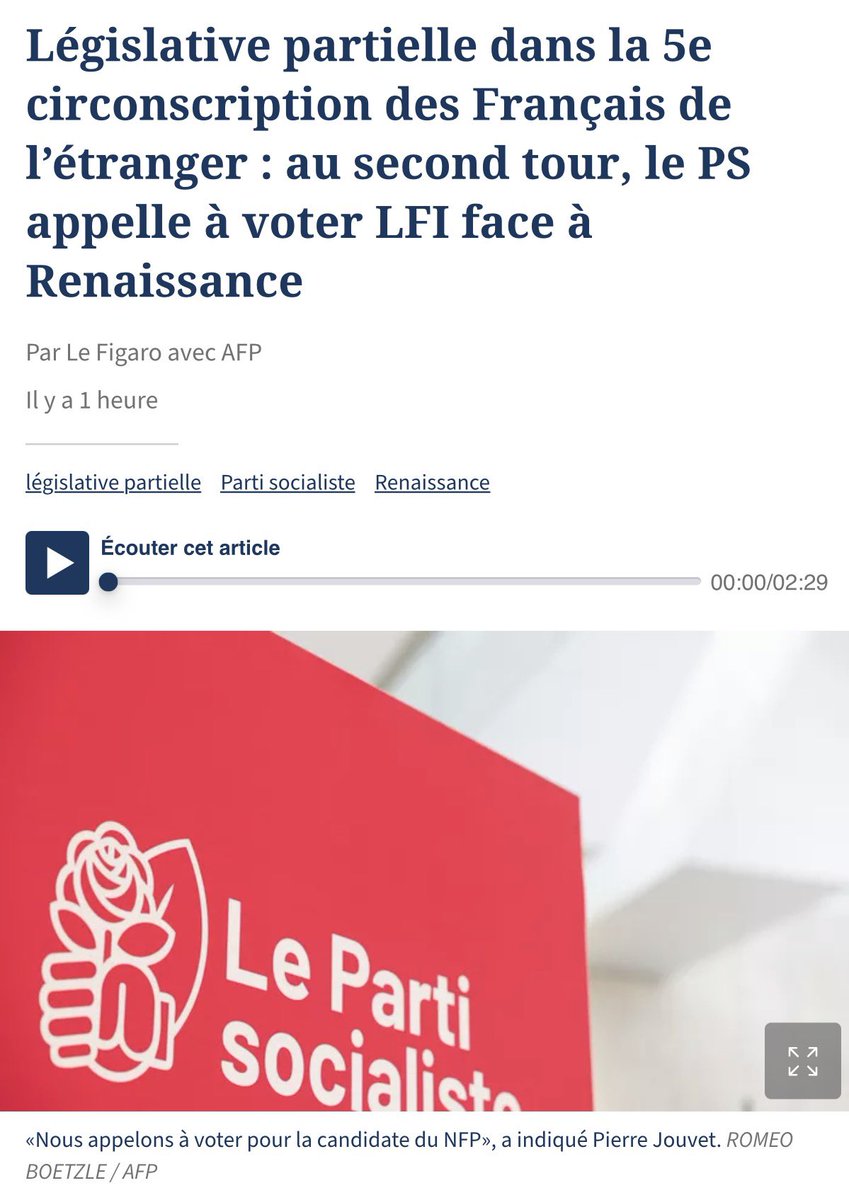 Les bonnes habitudes du PS!

1. Dire sur les plateaux télé: Plus jamais LFI.
2. Dès qu’il y a élection: appeler à voter LFI.