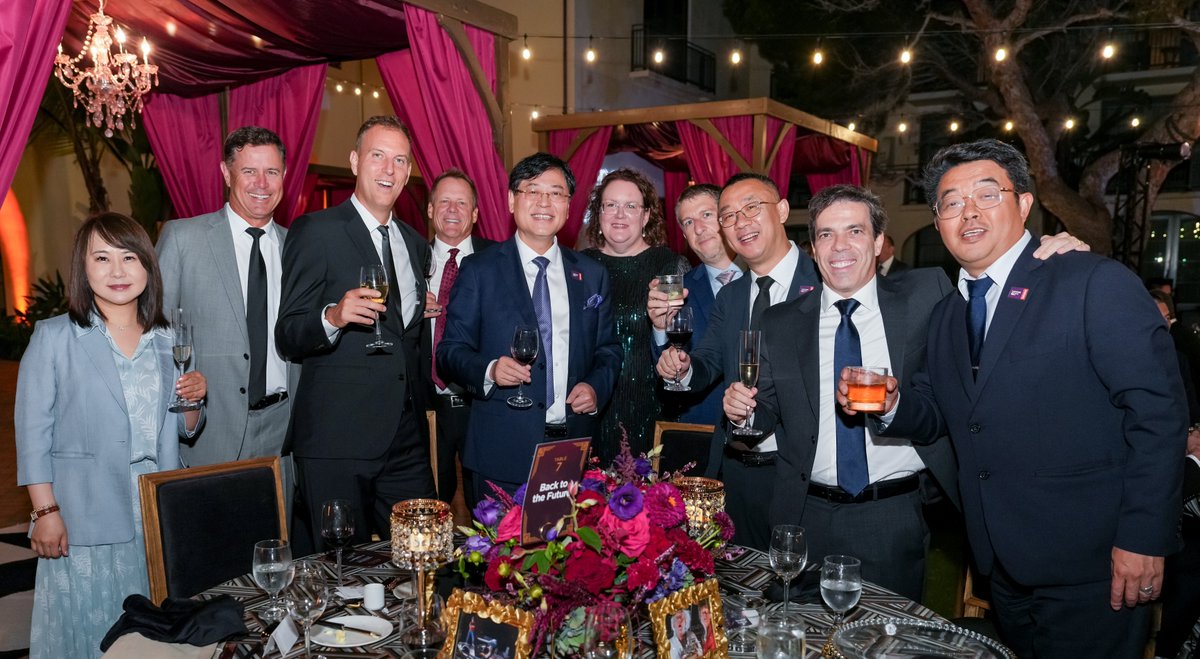 EricYuHai's tweet photo. I enjoyed joining my colleagues from around the world for Lenovo's annual Global Leadership Team meeting in LA. A great time of year to think and connect. This year's themes included how to embrace and amplify our entrepreneurial "Company of Owners" mindset! #WeAreLenovo #GLT2025 https://t.co/Ht6lDuakYw