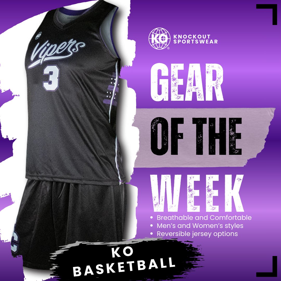 🔥 Gear of the Week 🔥
KO Basketball Uniforms —
➤ Pro-level quality
➤ Custom design
➤ Built for champions
Let’s create something your team will be proud to wear. 
#KOgear #BasketballReady #KnockoutSportswear