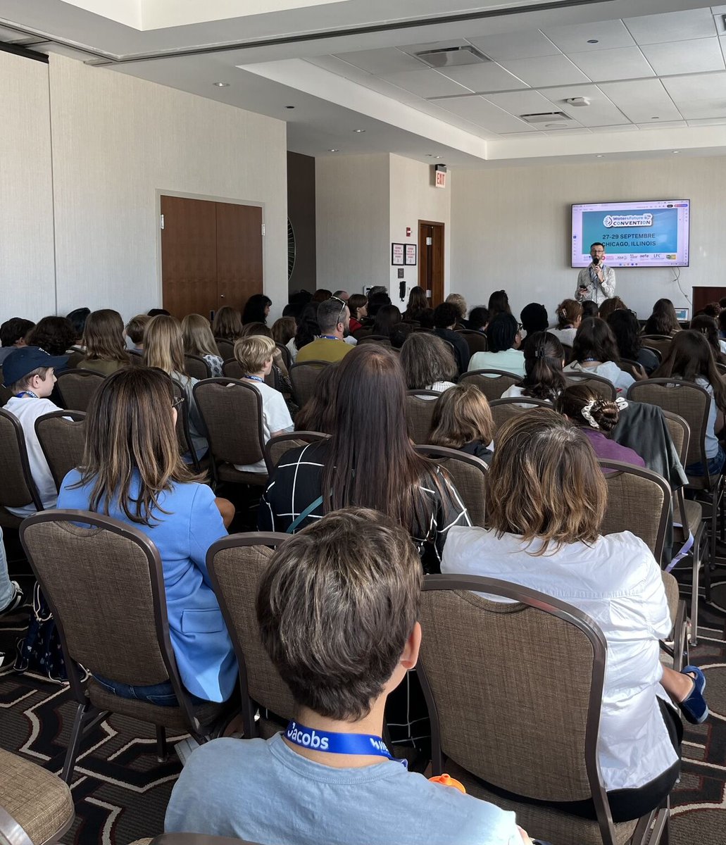 FranceinChicago's tweet photo. Congrats to the students from 11 🇫🇷 schools across 🇺🇸&🇨🇦 who gathered in Chicago for the #Water4Future convention alongside #WEFTEC2025!
Beyond their impressive work on water challenges, they engaged with top industry experts. We hope this unique experience inspires future paths. https://t.co/tSamyMmyVO