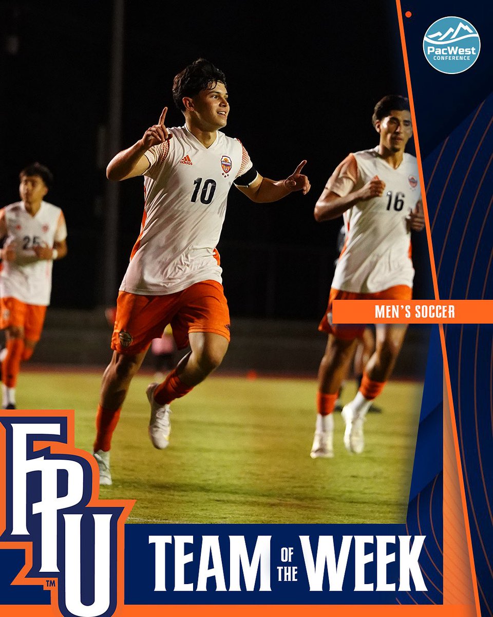 WATCH OUT! ⚽️ FPU Men’s soccer is <a href="/ThePacWest/">PacWest Conference</a> Team of the Week after defeating conference opponents Chaminade and Hawaii Pacific #BackTheBirds