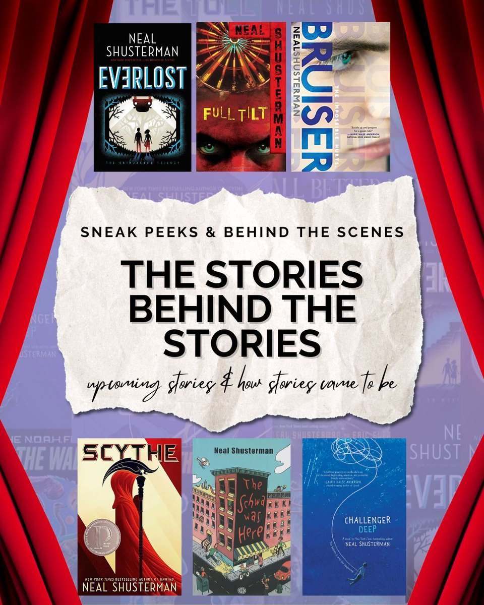 NealShusterman's tweet image. This (meant to be last) week&apos;s Substack post! Don&apos;t forget to sign up for the Inner Circle on Substack if you want to join tonight&apos;s Zoom discussion!

🔗 Link in bio!

#unwind #challengerdeep #bruiser #fulltilt #everlost #arcofascythe #scythr #scythebook #AMA