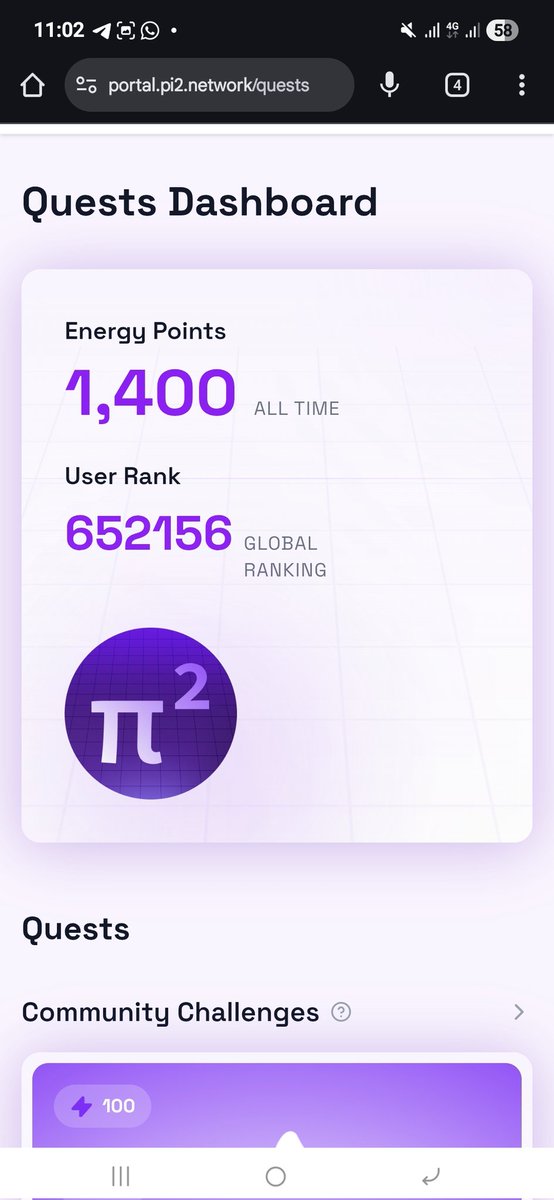 Just smashed my best Reactor Game score ⚡️
Early players always win big 👀
<a href="/Pi_Squared_Pi2/">Pi Squared</a> changing the game.
#Pi2 #ReactorGame #NextGenGaming