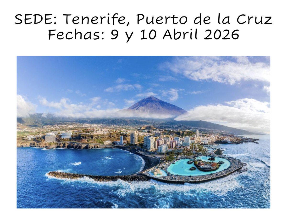 📣PRIMICIA📣

Tenemos la grandísima ilusión de anunciaros las fechas del #9CongresoPEDPAL que será en Tenerife los 9 y 10 de Abril de 2026!

📅Reservad fechas

📄Preparad vuestros trabajos a compartir

👩🏻‍💻Próximamente seguiremos informando

<a href="/secpal_/">SECPAL_CPaliativos</a> <a href="/aepediatria/">AEP</a> <a href="/sanidadgob/">Ministerio de Sanidad</a>