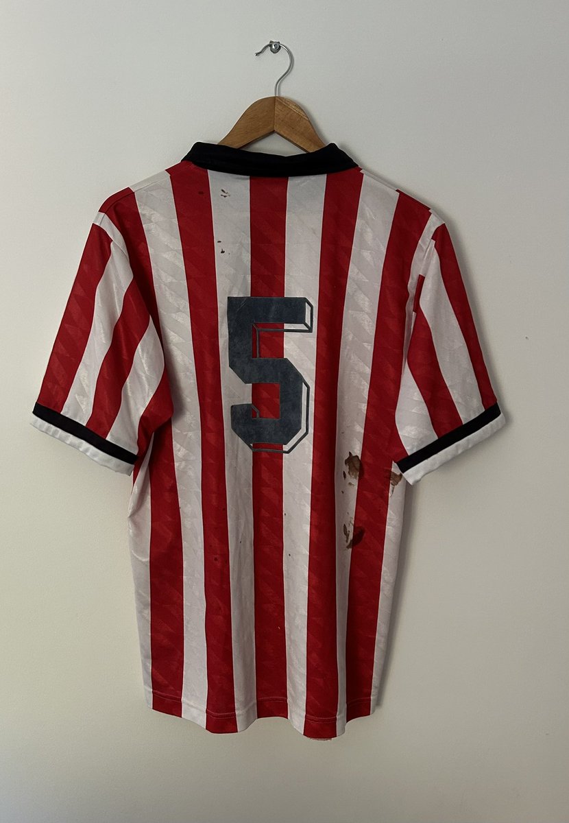 NickyFE2724's tweet photo. FOR SALE - Stoke City Match Worn Shirts. Open to offers. https://t.co/H1AgSnJete