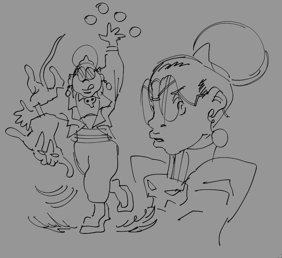 2lycanart's tweet photo. deadlock doodles im suprised ive never posted https://t.co/HlSmGGJjh3