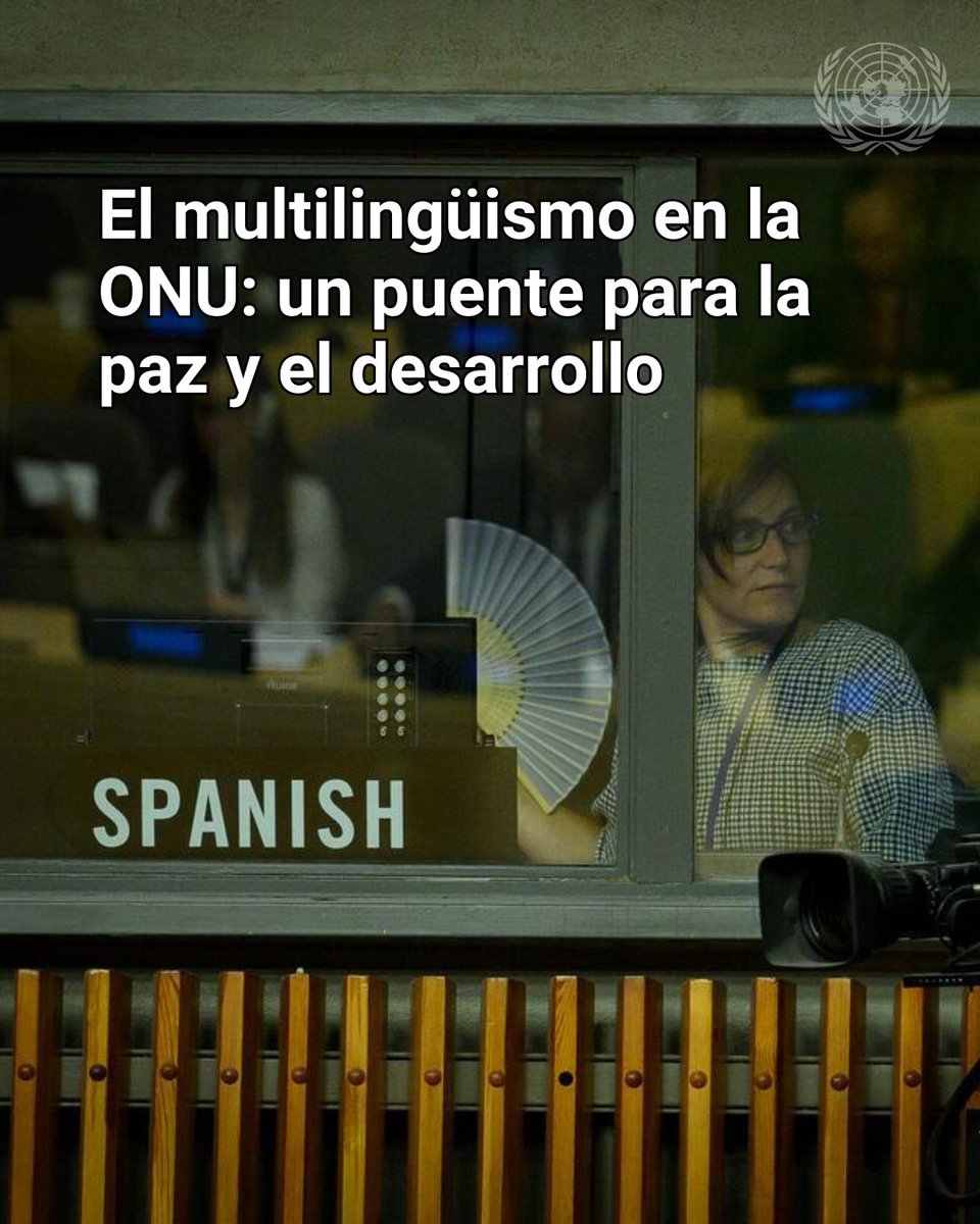 En este #DíaDeLaTraducción celebramos a quienes hacen posible que las naciones se entiendan.

Gracias a las y los profesionales lingüísticos que construyen puentes de diálogo, cooperación y paz.

Su trabajo impulsa el desarrollo y nos acerca como humanidad.