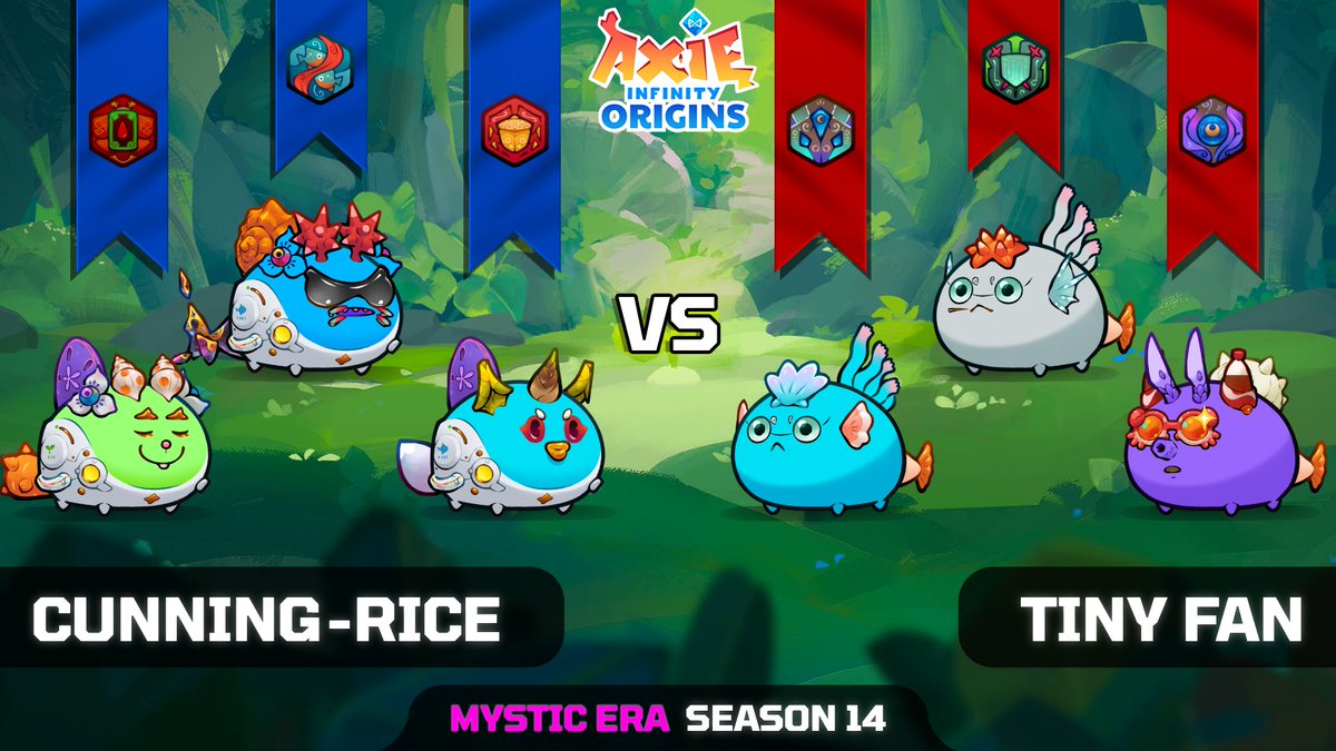 AxieOriginsMeta's tweet photo. 🚨The daily Axie Origins replay is now live on the channel 🚨

CUNNING-RICE vs TINY FAN

FULL REPLAY: https://t.co/630ZbnJY17 https://t.co/wYqXF9ZAAE