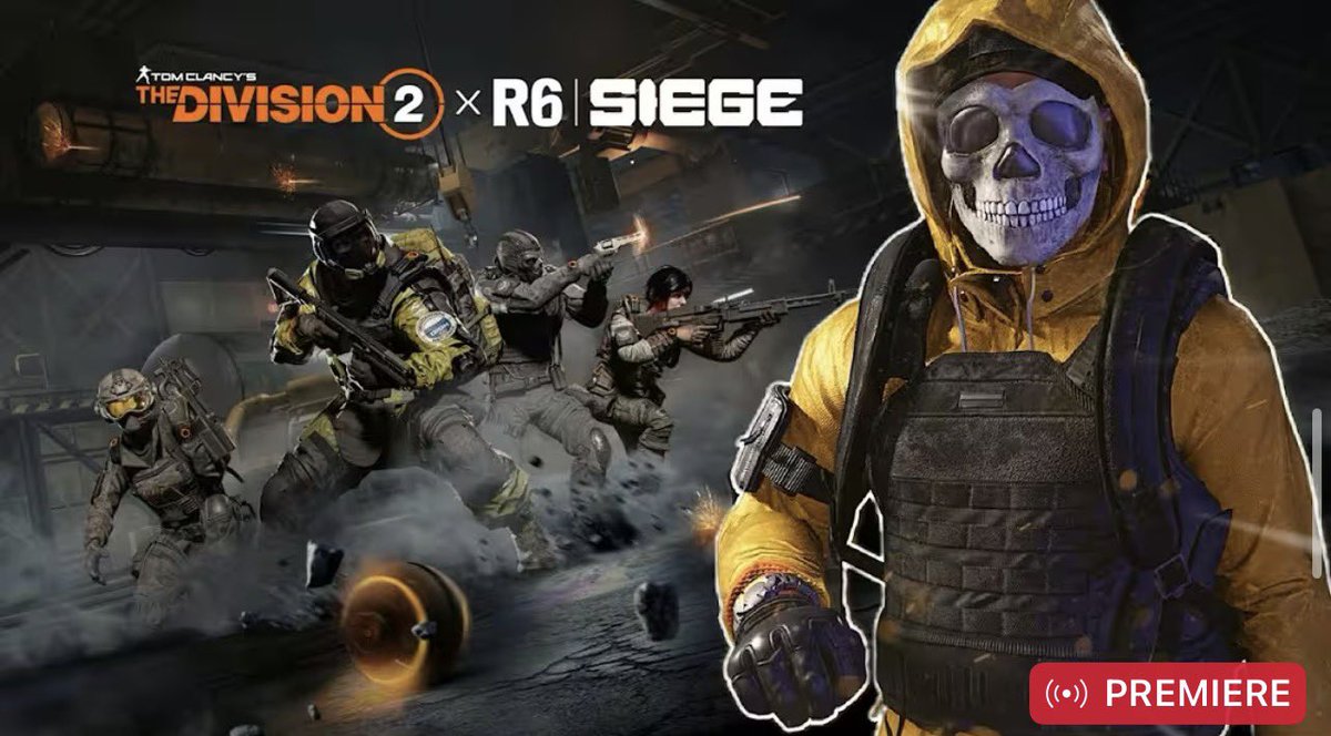 💥BREAKING NEWS💥

#TheDivision2 x Rainbow 6 Siege X Collaboration Event TOMORROW!
- Surprise Dev Stream
- New Trailer
- New Season Pass Event

Full Breakdown ⬇️👀🍿
youtu.be/kUczRDp81jI?si…🔥🤘🏼