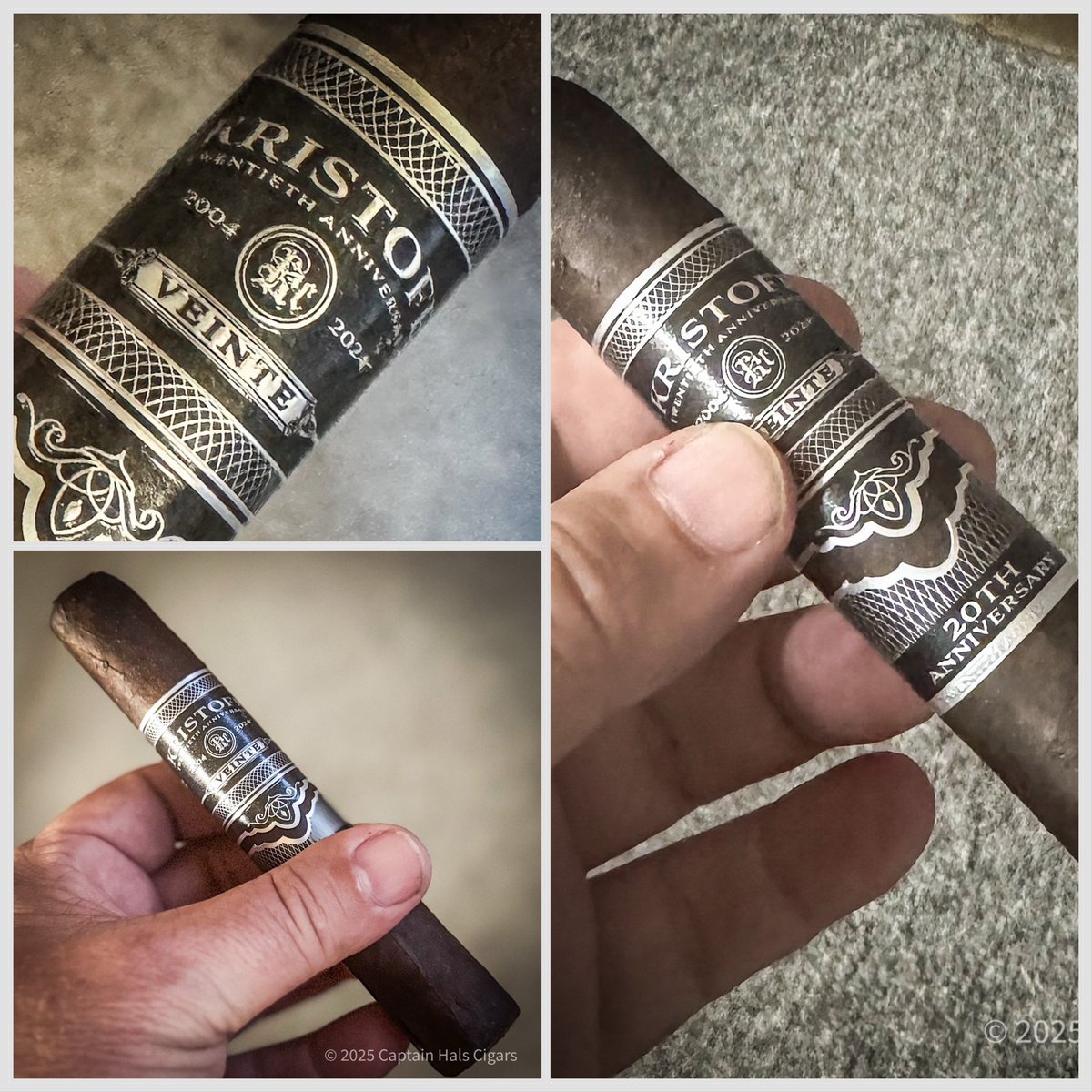 CaptainHal47's tweet photo. Second time with the Kristoff Viente, and it's even better than I remember. Big notes of dark chocolate and coffee with an awesome, creamy finish. Full flavor, zero harshness. A top-tier smoke. #KristoffCigars #Viente #CigarReview https://t.co/9HFnTg9IBB