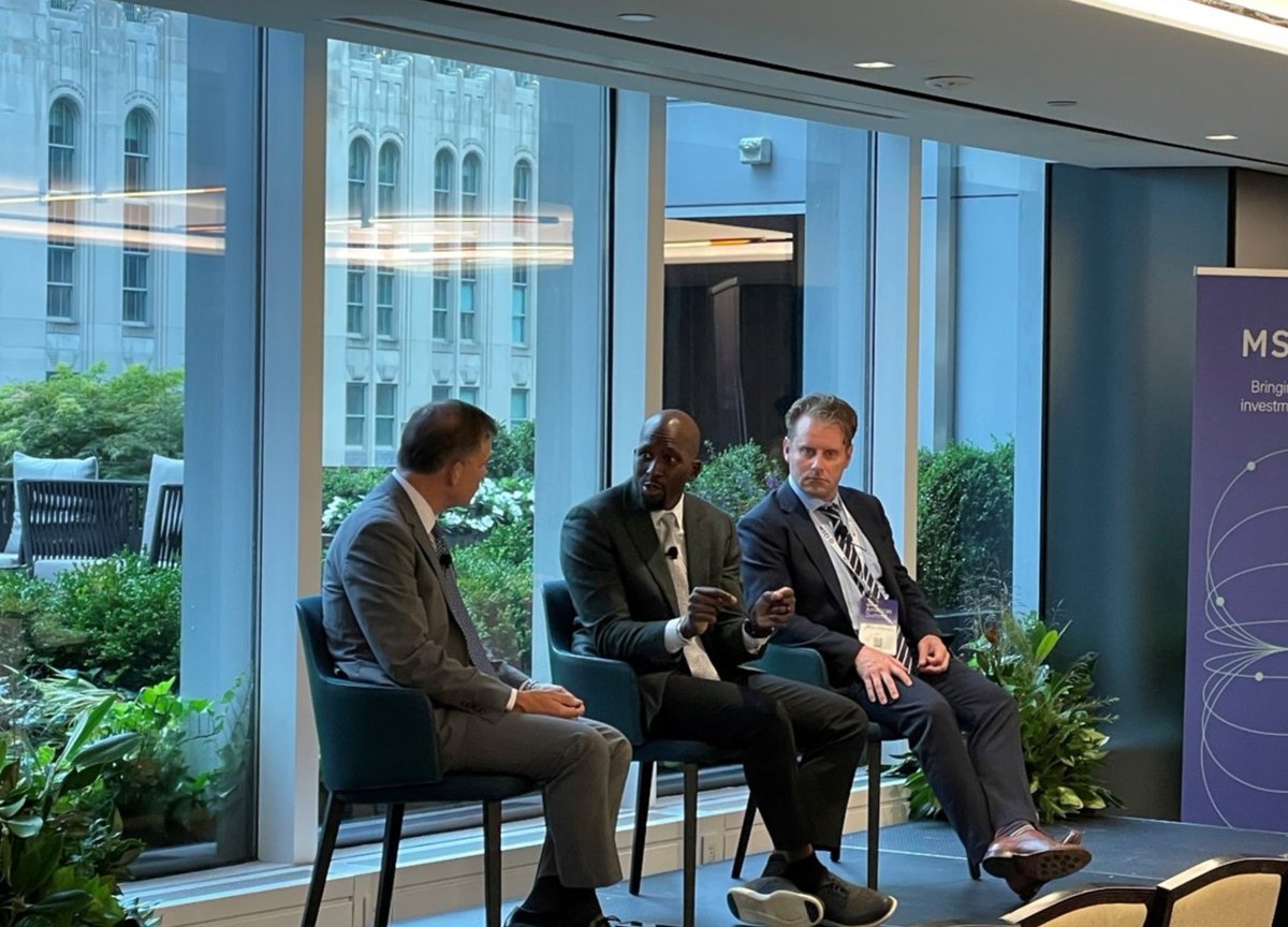 Nothing beats the intellectual stimulation of debating ideas and exchanging perspectives with industry leaders you truly respect and admire. 

Huge thanks to Mark Carver (Global Head of Equity Solutions) and Peter Shepard (Global Head of Analytics R&amp;D) for a fantastic discussion