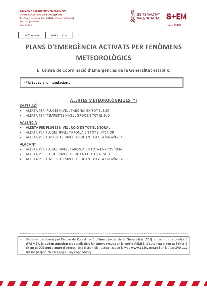 Emergències 112CV tweet media