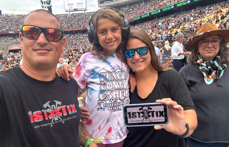 Farm Aid 40, donated by: University of Minnesota
Thank you, University of Minnesota, for the tickets to an awesome event. We all had a really good time.
#Firstresponder #Firefighter Gregory. #MemoryMaker