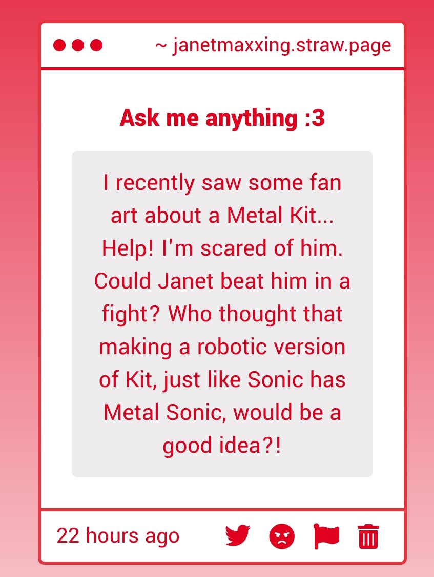 rexroxks's tweet image. Yep im sure janet can take care of him trust😊 before he gets out of control....