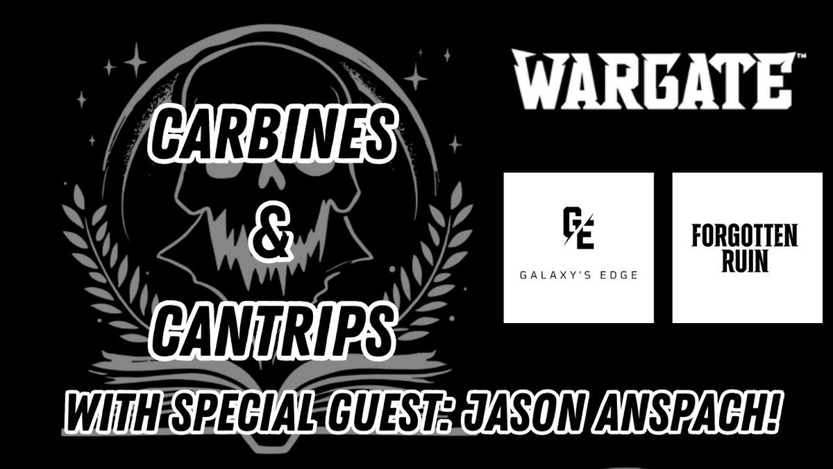Dirtbaggery Book Reviews (@dirtbaggerybr) on Twitter photo Tonight! SEP 29 @ 7PM PST. Carbines and Cantrips BOOKCLUB With Special Guest: <a href="/TheJasonAnspach/">Jason Anspach</a> CEO of <a href="/WarGateBooks/">WarGate Books</a> and writer extraordinaire. I will try not to fanboy. <a href="/JesseJamesBooks/">Jesse James Fain</a> <a href="/TEButcherauthor/">T. E. Butcher</a> youtube.com/live/OG6jdhLOb… via <a href="/YouTube/">YouTube</a> Tonight! SEP 29 @ 7PM PST. Carbines and Cantrips BOOKCLUB With Special Guest: <a href="/TheJasonAnspach/">Jason Anspach</a> CEO of <a href="/WarGateBooks/">WarGate Books</a> and writer extraordinaire. I will try not to fanboy. <a href="/JesseJamesBooks/">Jesse James Fain</a> <a href="/TEButcherauthor/">T. E. Butcher</a> youtube.com/live/OG6jdhLOb… via <a href="/YouTube/">YouTube</a>