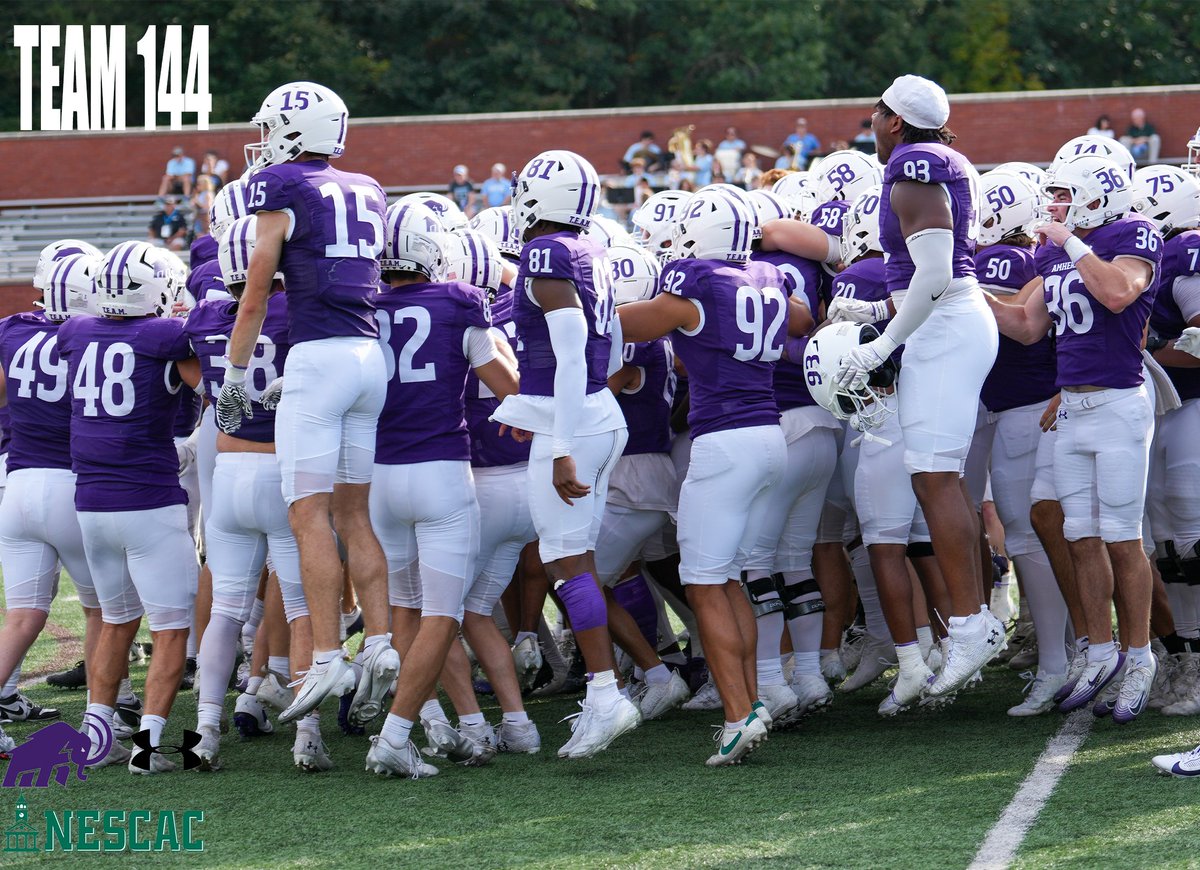Amherst College Football tweet media