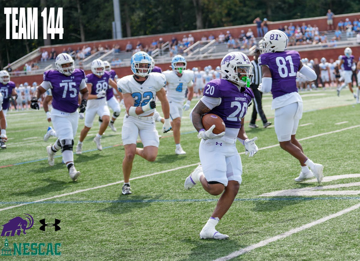 Amherst College Football tweet media