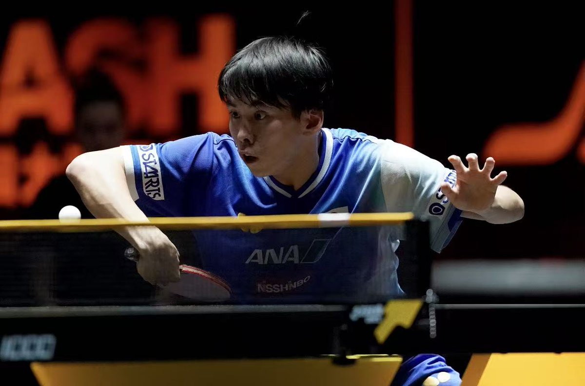 CGTNSportsScene's tweet photo. 👏A dream debut in China🇨🇳
🇯🇵🏓Kazuki Hamada clinched his first-ever #WTTSmash main draw victory.
✅Def. Vitor Ishiy🇧🇷 3-1 (10-12, 11-6, 11-1, 11-8).
🗣️"I'm thrilled, and can't help but wonder if this could be the tournament that changes my life."
#ChinaSmash #濵田一輝 https://t.co/kGpNNjQixb