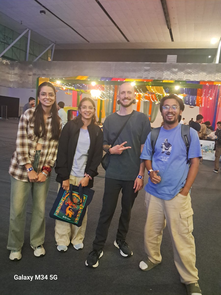 Thrilled to be Runner-up at #ETHGlobal Delhi! 🎉
Thanks to my team <a href="/0xironyAditya/">irony.somi</a> <a href="/pandey_vasu_/">Vasundhara Pandey</a> ,Awesome folks at flow <a href="/flow_blockchain/">Flow.com</a> <a href="/0xSerag/">0xSerag 🌊 - Consensus Miami</a> <a href="/0xLisanAlGaib/">0xLisanAlGaib</a> @opinderpree , And <a href="/kartiktalwar/"></a> for such an amazing event 🚀