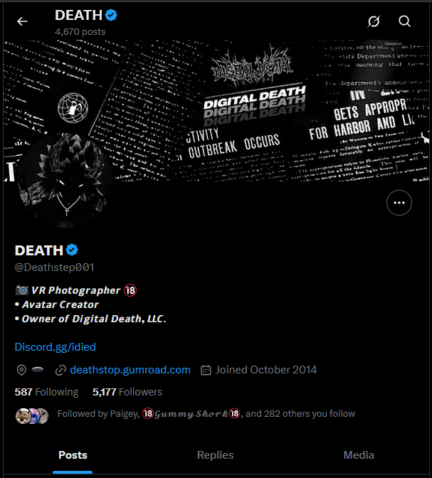 An update to the whole death thing cuase i just noticed this i was look to see if he has responded ive just been enjoying my time playing megabonk but this is his response is too just block me and post like nothing has happened 

Ive also got updates from my freinds hes now