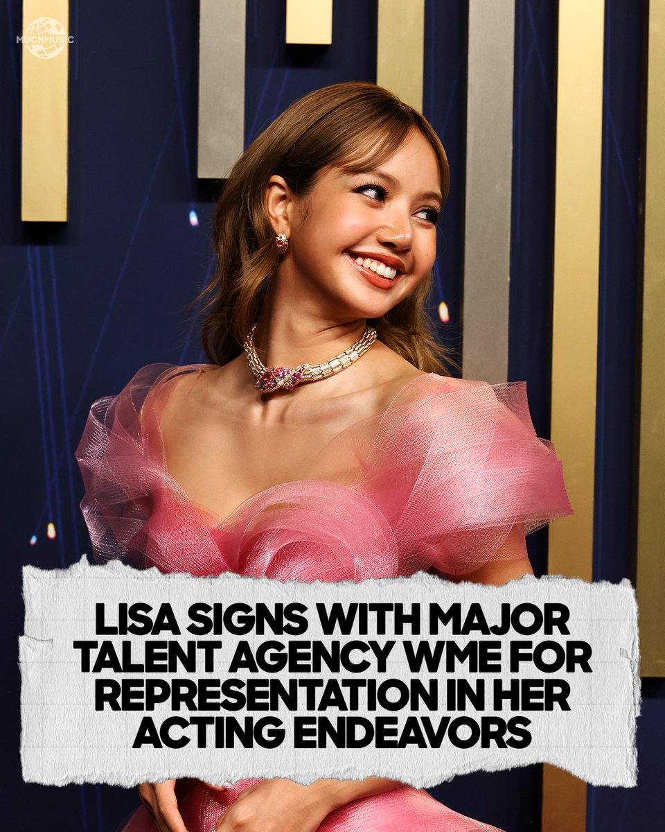 Much's tweet photo. Can’t wait to see Lisa taking on more roles in tv and film 😊

[Via: IG/wme] https://t.co/mOU6b5UV9e