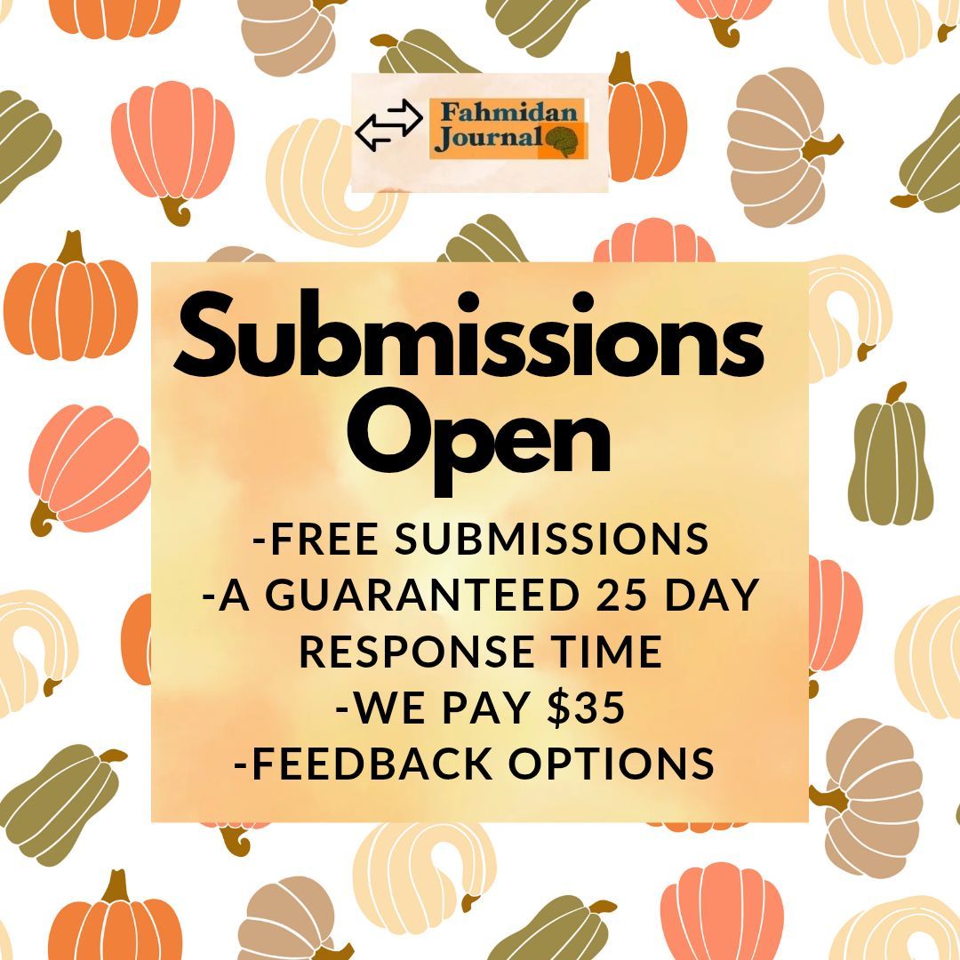 Looking for a home for your latest poem or short work? Let us be that space.
Submit here: buff.ly/3OYTRme