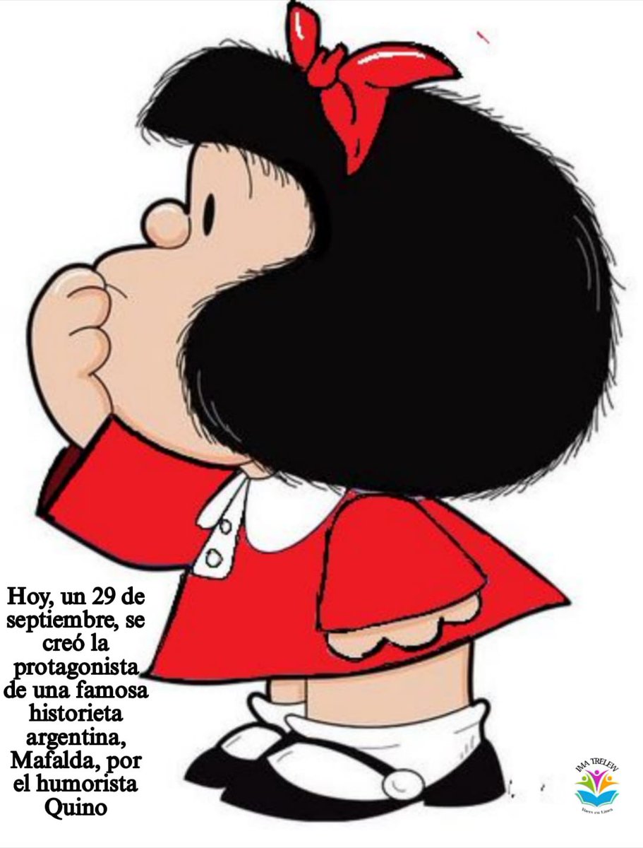 Mafalda es una historieta creada por Quino en 1964 que muestra, con humor e ironía, la visión crítica del mundo de una niña preocupada por la humanidad y la justicia. 📖🙌🏻