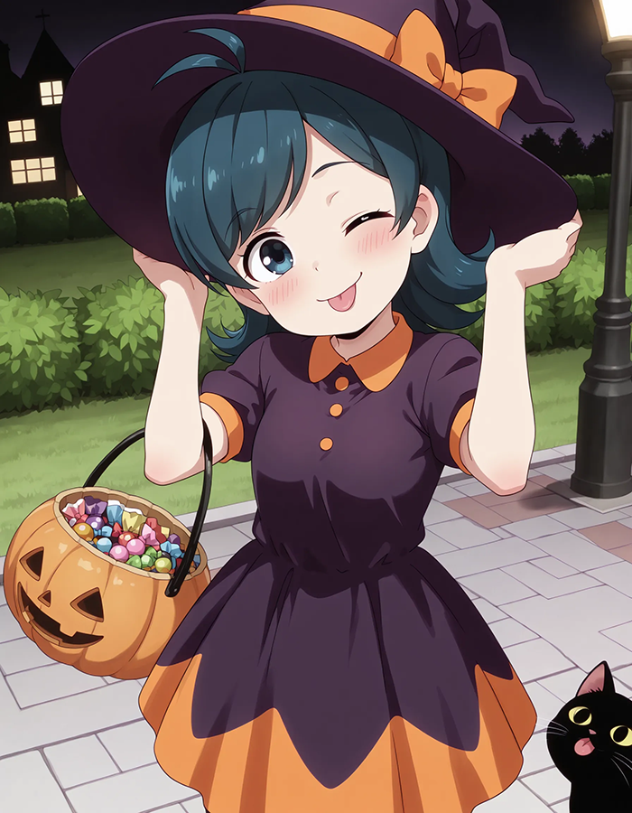 忘れる前にハロウィンコスの生成イラストを出力しようという、季節感ゼロの無謀な行動です。
リンク先は少し刺激的な内容を含みますので、ご注意ください。
pixiv.net/artworks/13569…
#AIart #AIイラスト︎ #ハロウィン