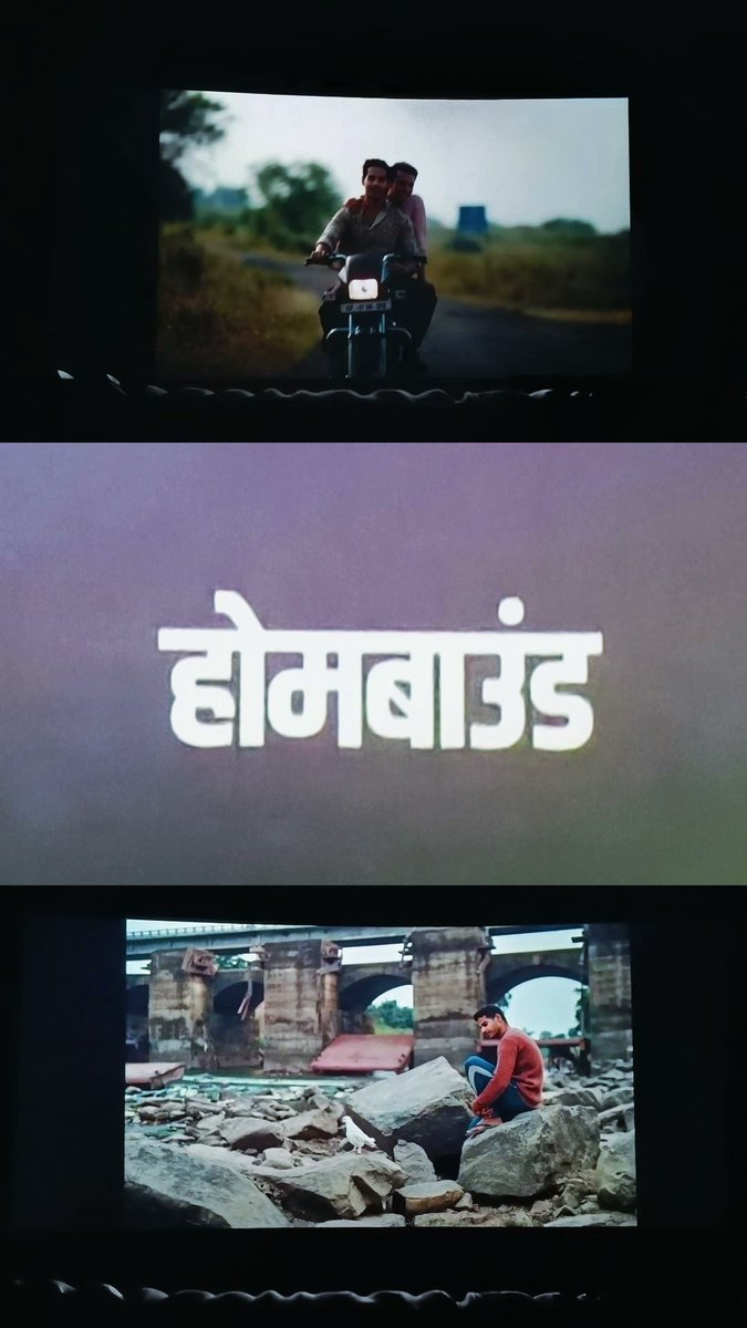 voiceoffeminist's tweet photo. A moving story that stirs emotions with remarkable flair,thought-provoking yet nuanced.I truly hope those who keep lamenting the lack of quality in Bollywood give this theatrical masterpiece a chance. Politically it left me with countless questions &amp; reflections #HomeboundReview https://t.co/XE7jUpcMvv