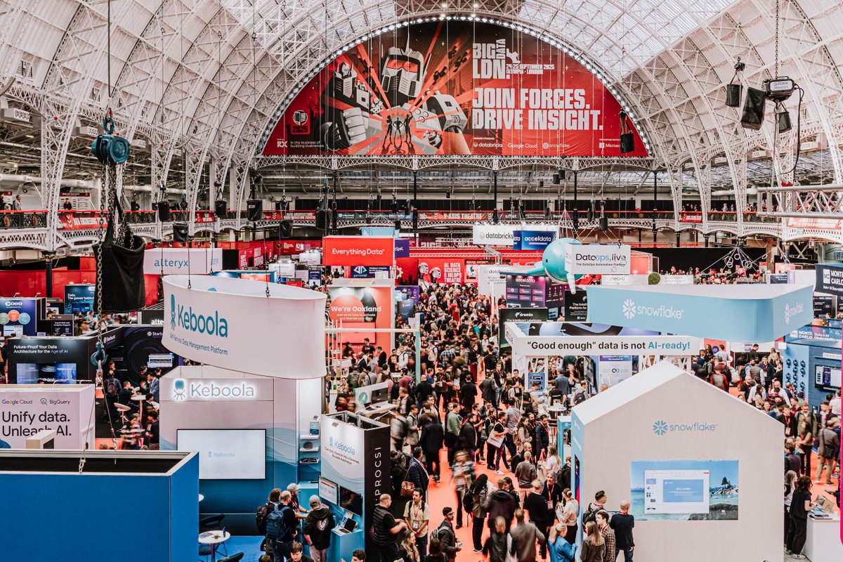 BigData_LDN's tweet image. With #BigDataLDN 2025 over, we&apos;re turning our full attention to next year&apos;s event, on 23-24 September 2026.

👉 Make sure you register your interest today, so you can stay updated on all the important registration information and news! spkl.io/6015ATb8d