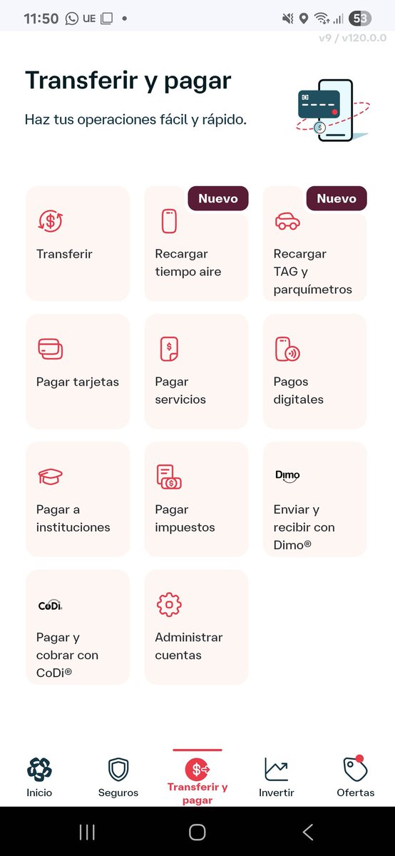 Mar_Ch_A's tweet photo. @banamex No hay ningún botón de límite de transacción https://t.co/tGNNsOchoS