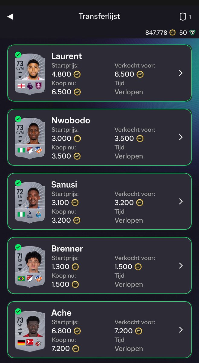 nillahd's tweet image. @MarcFUTTrader 

Let’s share some free tips!

•Serie A Silver Rares 350 coins
•Ligue 1 Silver Rares 350 coins

Focus on 74-rated players, or those who are meta, or from strong nations for the best value. You can’t lose coins on those.

50 retweets and we post a big one