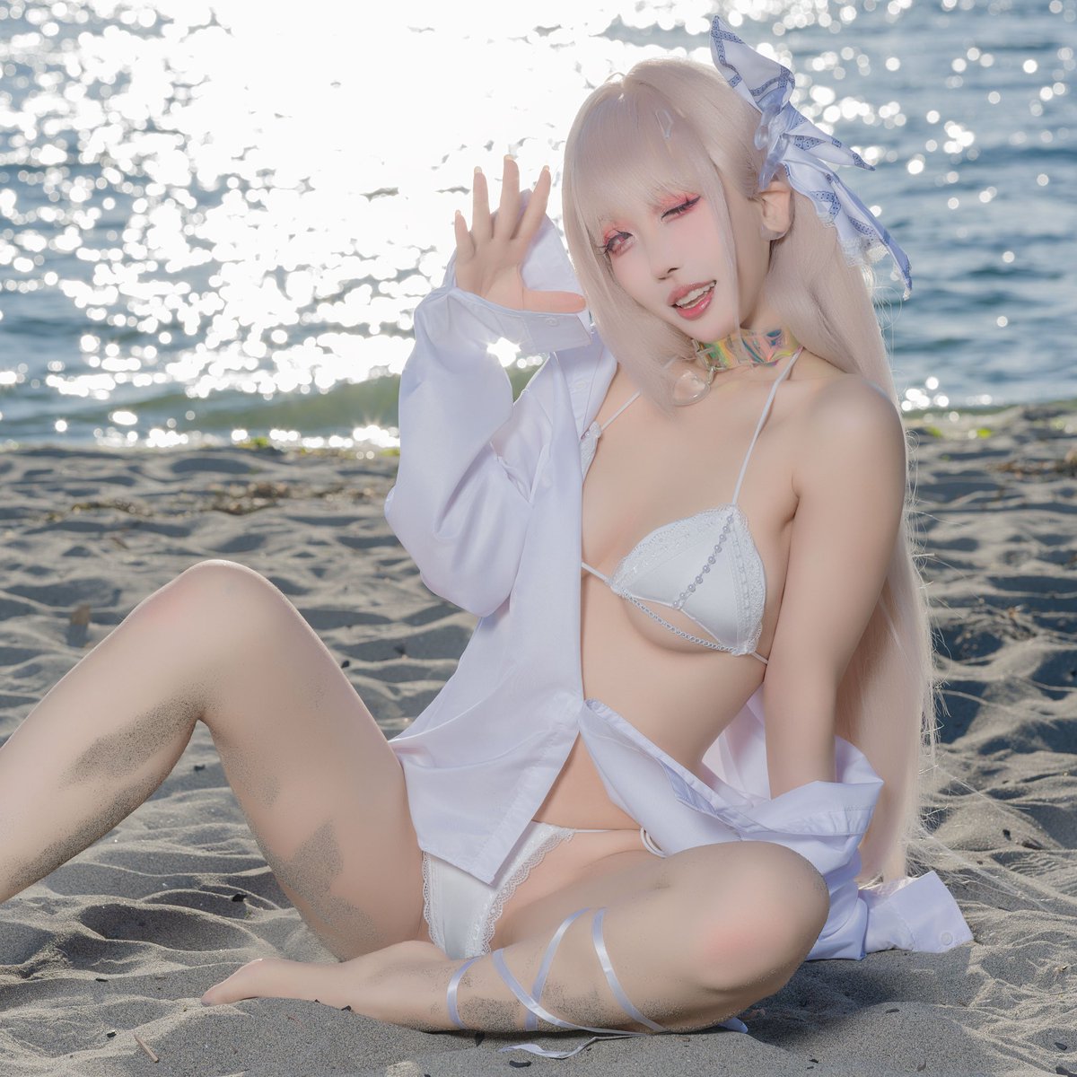 ev7arin's tweet photo. NIKKE: Viper - Shine of Love

#nikke #nikkecosplay #nikkegoddessofvictory #胜利女神 #胜利女神cosplay #승리의여신니케 #nikkeviper #nikkevipercosplay #胜利女神毒蛇 #毒蛇cos #毒蛇cosplay #毒蛇爱情光芒 #bikinigirl #bikini #bikinicosplay #cosplaygirl #vipershineoflove #cosplaywaifu https://t.co/Iyc6ErtO5G