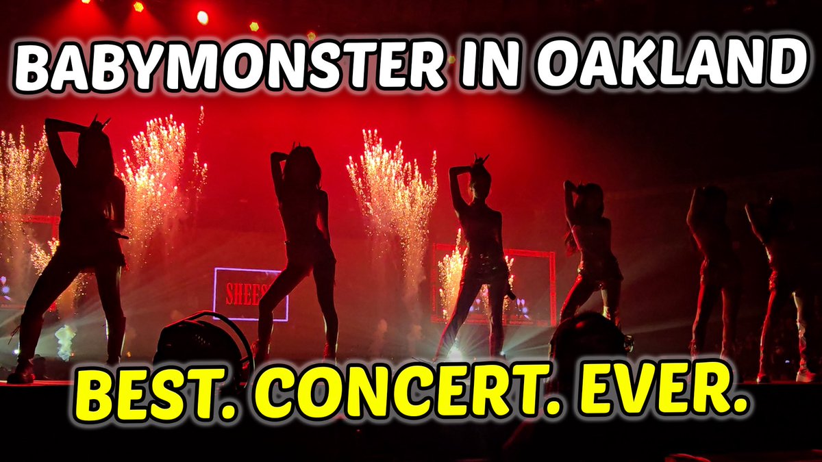 SYJOfficial_9's tweet photo. Ever wanted to watch BABYMONSTER from the FRONT ROW?! 🤩 Our vlog is for YOU!
Come along with us for the PENULTIMATE episode of our Kpop Concert Summer Series
https://t.co/3QI47HLkaj
@YGBABYMONSTER_
#BABYMONSTER #HELLOMONSTERS #베이비몬스터 #BABYMONSTER_in_OAKLAND https://t.co/VPNupLIWXL