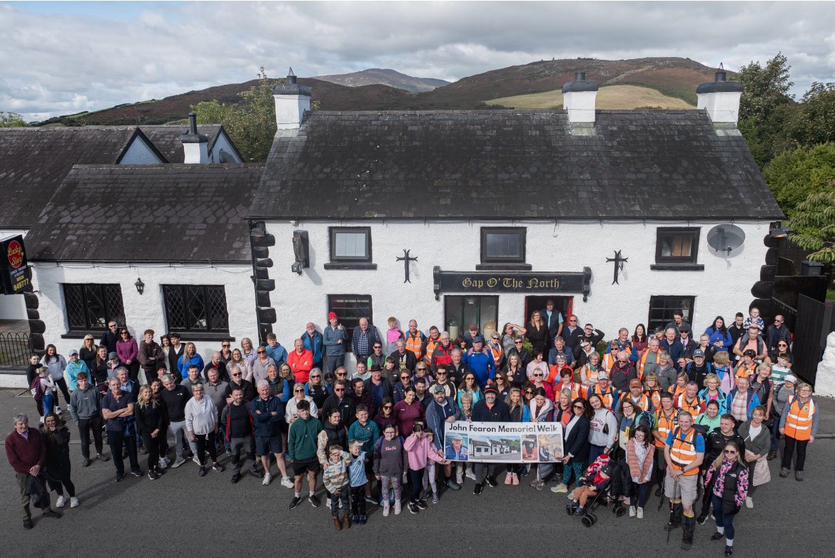 And that’s a wrap… 131 walkers turned up yesterday for our “John Fearon Memorial” walk! 

Well done to all the walkers young and old… a great day…and evening!