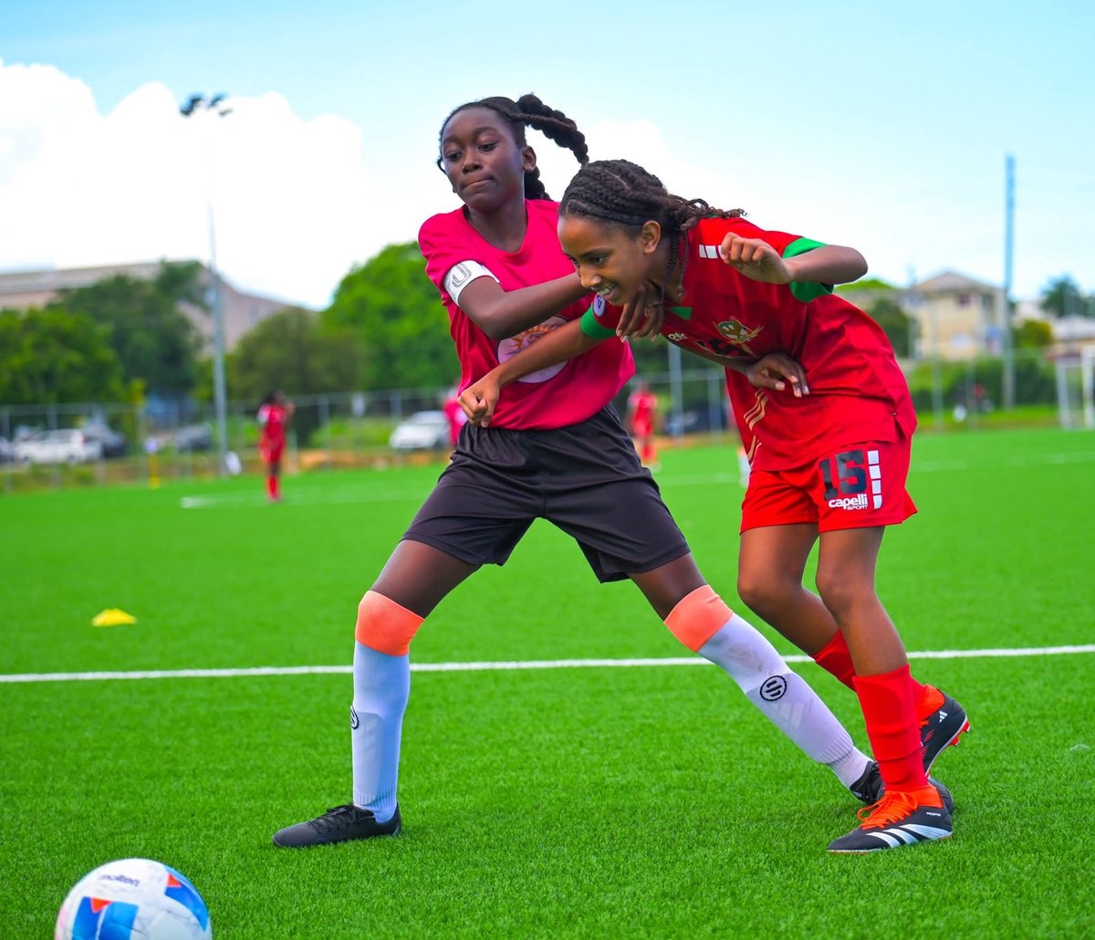 TDS U-13 Girls’ Football Recap! 

Congratulations to both teams for their outstanding performances &amp; to St. Kitts &amp; Nevis 🇰🇳 for capturing all 3 matches.

This series was a great opportunity for development, competition, &amp; building the future of girls’ football in our region.
