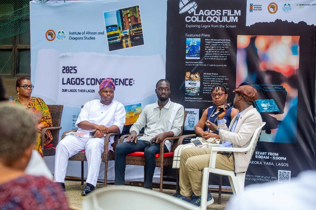 RethinkingCI's tweet image. Scenes from Saturday’s Lagos Film Colloquium, where Lagos came alive on screen and in discussion.

Grateful to everyone who showed up, spoke up, and engaged deeply.

#Lagos #FilmAndCities #UrbanJustice