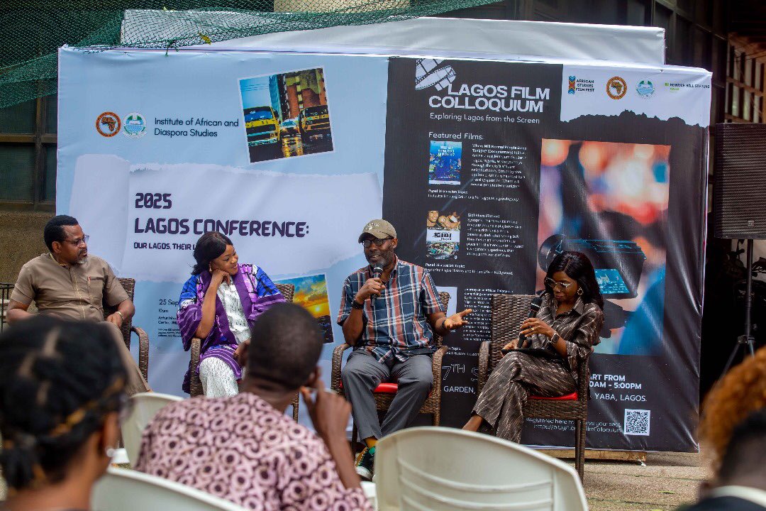 RethinkingCI's tweet image. Scenes from Saturday’s Lagos Film Colloquium, where Lagos came alive on screen and in discussion.

Grateful to everyone who showed up, spoke up, and engaged deeply.

#Lagos #FilmAndCities #UrbanJustice