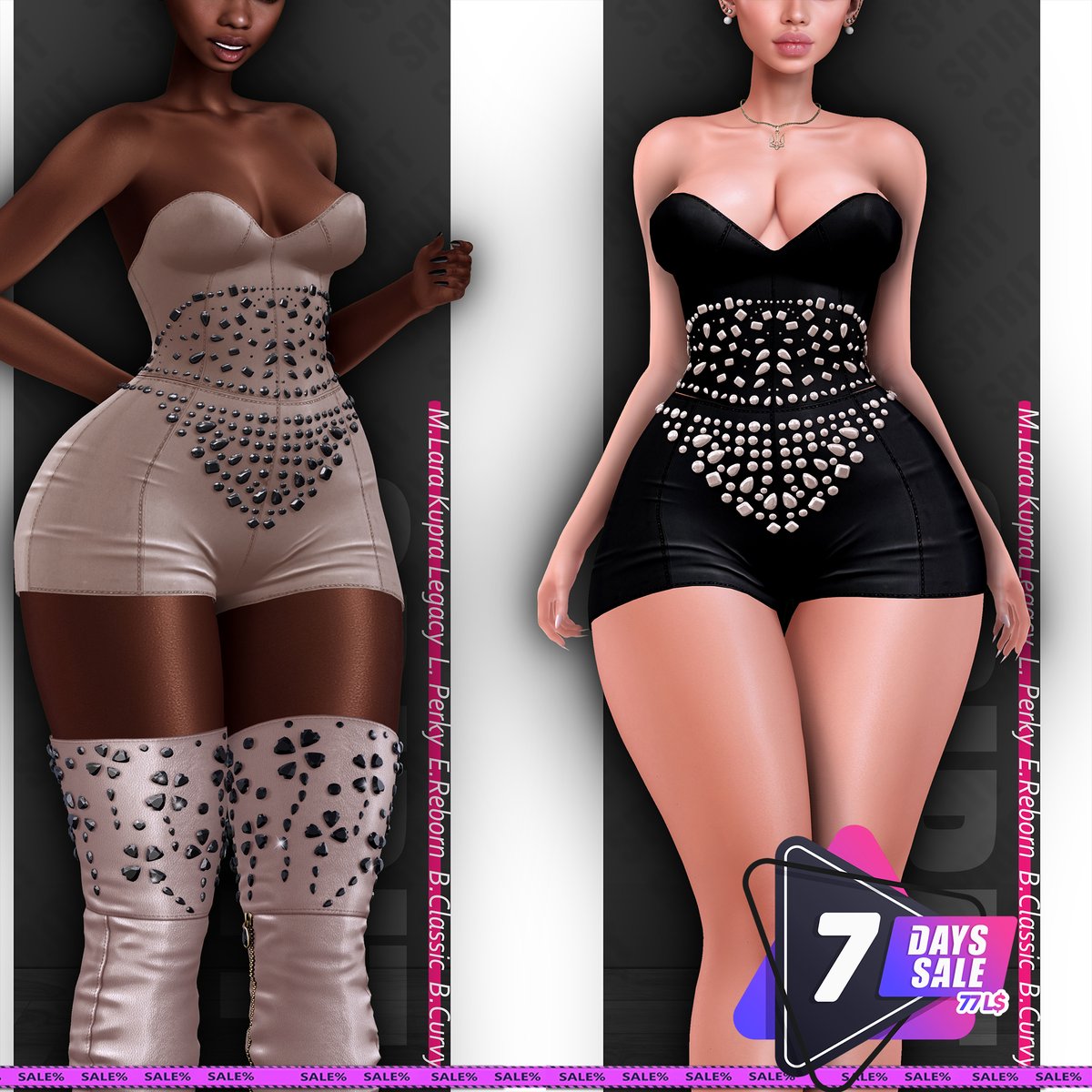 7daysSaleSL's tweet photo. 💜 SPIRIT @7DaysSALE 💜

🗓 Sept 26 – Oct 02

Step into elegance &amp; style — SPIRIT brings fashion that speaks for itself.
👉 

https://t.co/7CwFkY5wNW

#SecondLife #7DaysSALE #SLFashion #VirtualShopping #SLStyle https://t.co/OMViT4RJHP