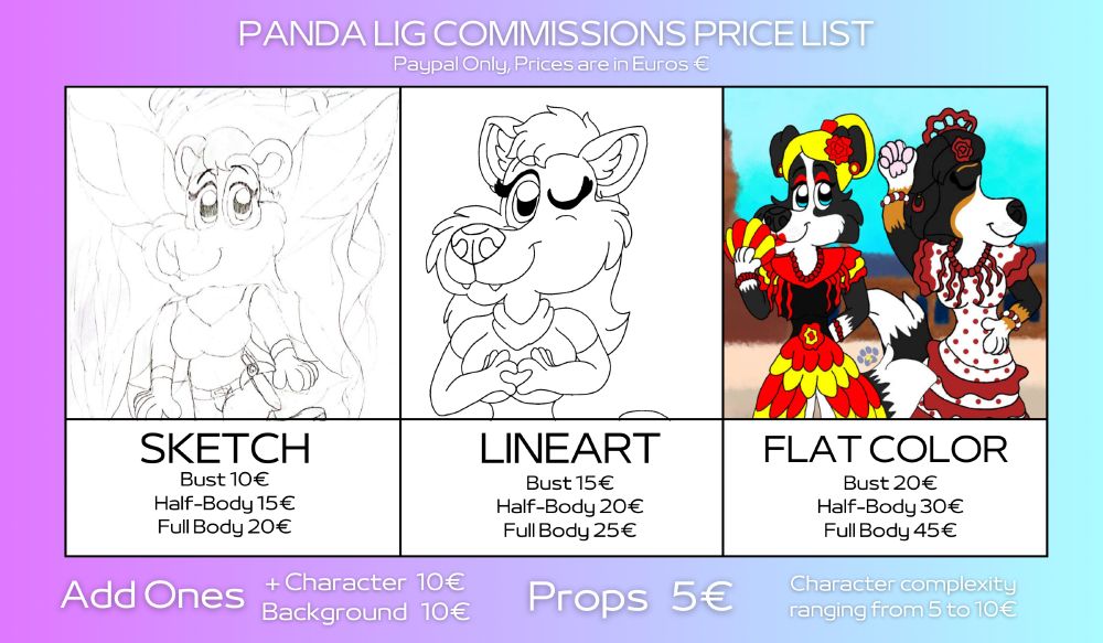 FilippoGennari1's tweet photo. Commissions Open!

Remember To Read All The Rules Before Fill The Form

If You also Like To Support My Art And Creations
You Can Put A Donation In My Tip Jar On My KoFi^w^

Commissions Info: https://t.co/Nru0qOS91e
KoFi: https://t.co/DUEvhyBmAe

#digitalart #commissionsopen https://t.co/CalcqGNMJ9