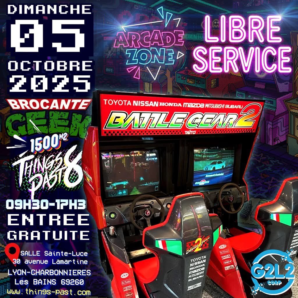 stereotypepast's tweet photo. 0️⃣5️⃣ / 1️⃣0️⃣ / 2️⃣5️⃣
✅ #TP8 /// BROCANTE GEEK & PoP Culture
💥 ENTRÉE 100% GRATUITE !
🎮✨ Une vraie salle d’arcade au #thingspast 8 !
100% gratuit : free, nada, zéro pièce à insérer !
Propulsé par l’asso G2L2, cette salle te replongera dans l’âge d’or des bornes d’arcade.#arcade https://t.co/4CNF9bq5fC