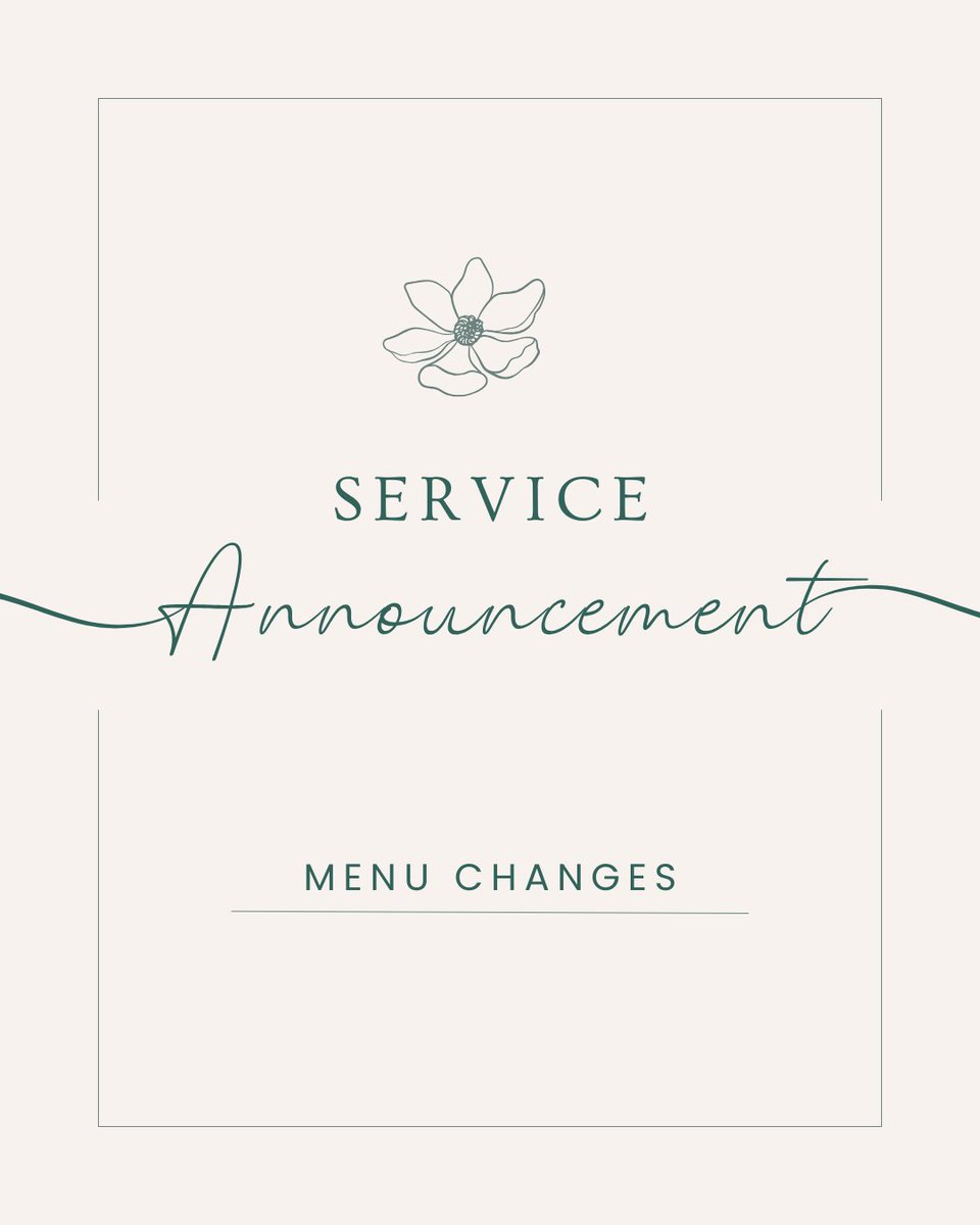 Service Announcement:
Due to necessary repairs, our grill and pizza oven will be temporarily unavailable today and through lunch tomorrow.

Our menu will be adjusted accordingly:
❌ No pizzas available
✅ Steaks and burgers will still be served (pan-cooked)

Thank you!